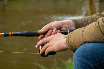 A weekend in 'galien'. there are several fishing ponds here, mainly with trout. 