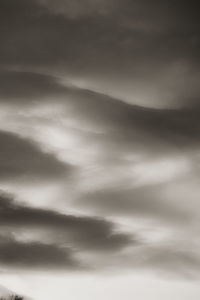 Scenic view of cloudy sky