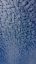 Low angle view of cloudy sky