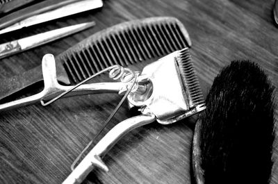 Close-up of wooden planks