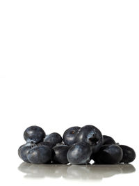 Close-up of fruits on white background