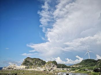 Panoramic view of landscape against sky