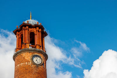 Low angle view of church against sky