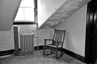 Chairs in room