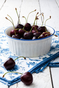 Close-up of fruits in bowl