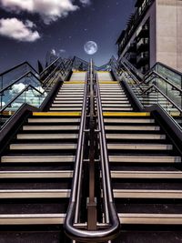 Low angle view of staircase