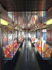 Interior of subway station