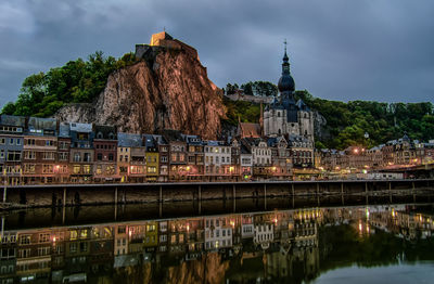 View of cathedral against cloudy sky