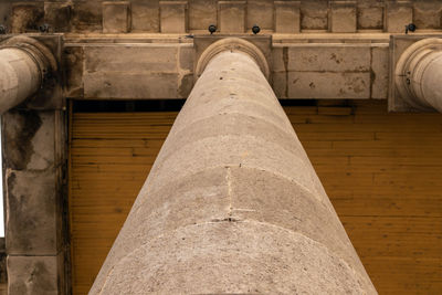 Low angle view of old building