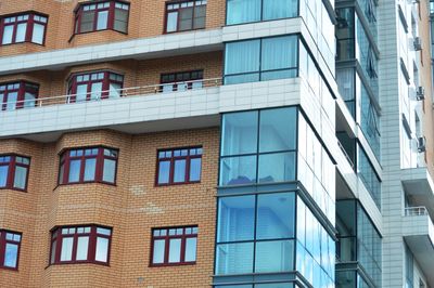 Low angle view of modern building