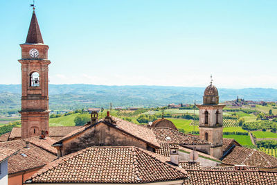 View of old building against sky