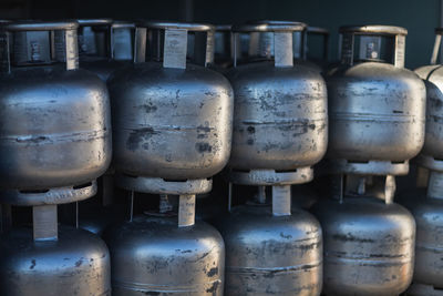 Full frame shot of containers