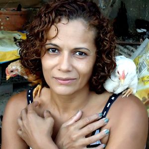 Portrait of woman smiling