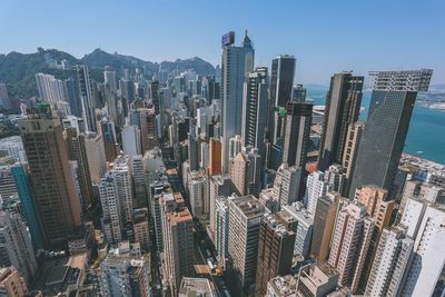 Aerial view of a city