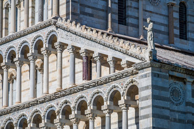 Low angle view of historical building