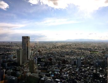 Aerial view of cityscape