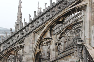 Low angle view of historical building