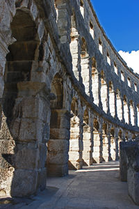 Old ruins of building