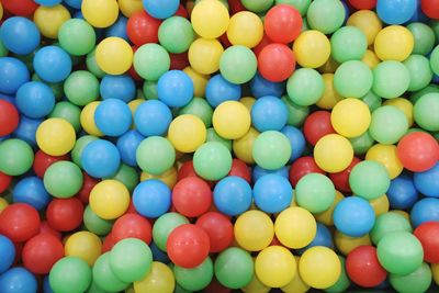 Close-up of multi colored candies