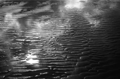 Full frame shot of rippled water