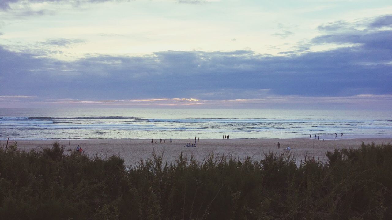 sea, beach, sky, horizon over water, water, tranquil scene, scenics, tranquility, beauty in nature, shore, cloud - sky, nature, idyllic, cloud, sand, sunset, non-urban scene, outdoors, coastline, remote