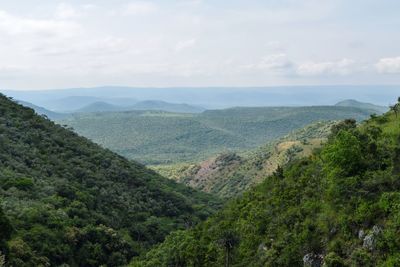 Scenic mountain landscapes against sky, oloroka mountain range, kenya