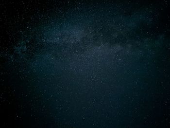 Low angle view of stars in sky