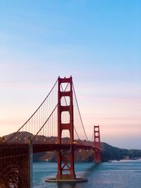 View of golden gate bridge