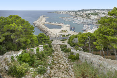 Impression of santa maria di leuca in apulia, italy