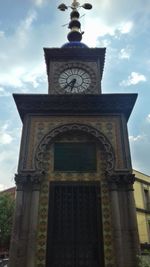 Low angle view of historical building