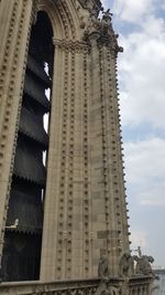 Low angle view of building against sky