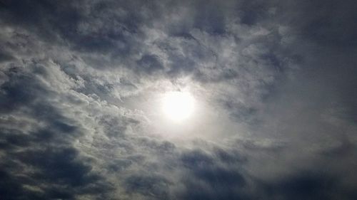 Low angle view of cloudscape