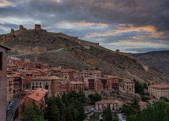 Albarracin. aragon, sain.