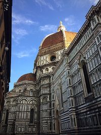 Low angle view of cathedral against sky