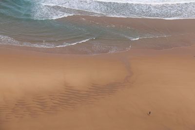 Scenic view of sand dunes in desert