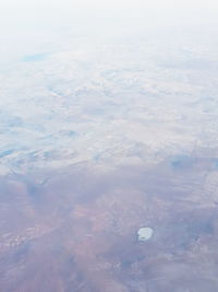 Aerial view of landscape against sky