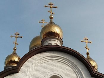 Low angle view of church