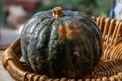 Close-up of pumpkin