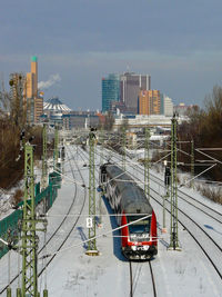 View of city street