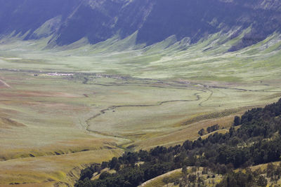 Scenic view of mountains