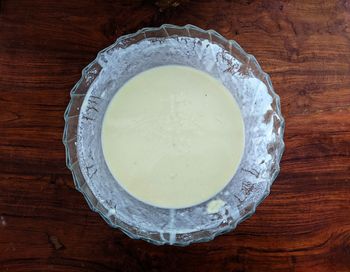 A bowl of fried banana dough