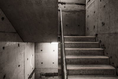 Staircase of abandoned home