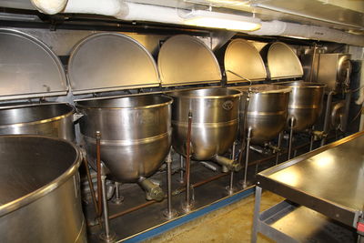 Container in commercial kitchen