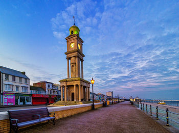 View of clock tower