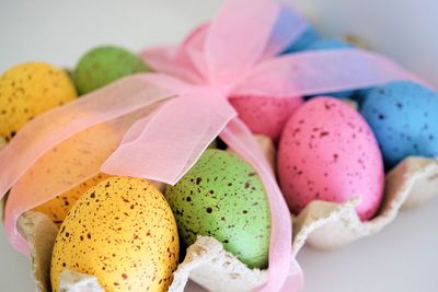 Close-up of multi colored candies