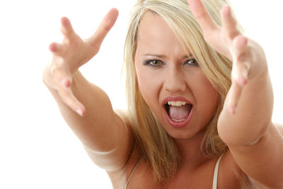 Portrait of a young woman