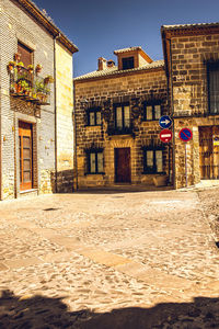 Exterior of old building against sky