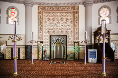 Interior of mosque