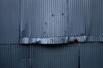 Full frame shot of corrugated iron