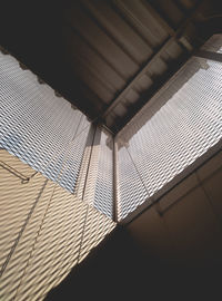 Low angle view of ceiling of building